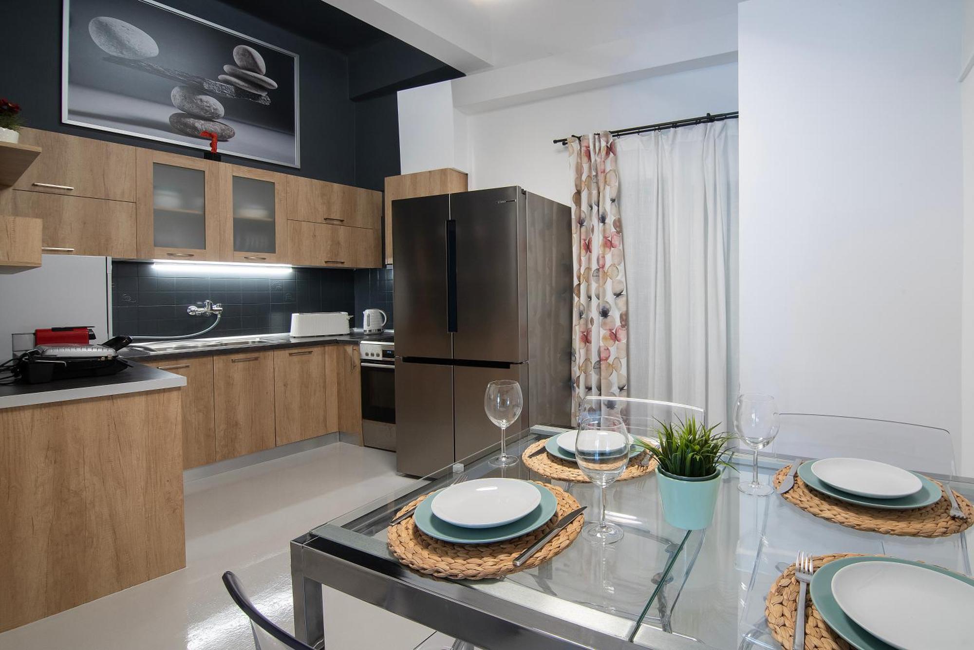 Nasos Aegina Apartment Bagian luar foto